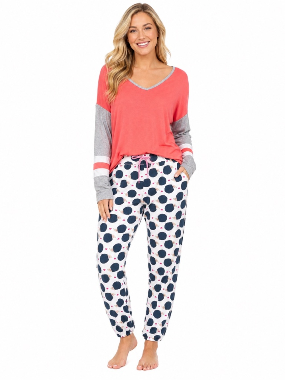 No Boundaries x Briefly Stated Cozy Lounge Pajama Set XXL/XL